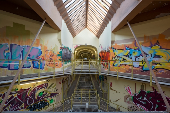 Graf Grafitti Centre Prison H19 Germany Deutschland Urbex Adam X Urban Exploration Access 2016 Abandoned decay lost forgotten derelict